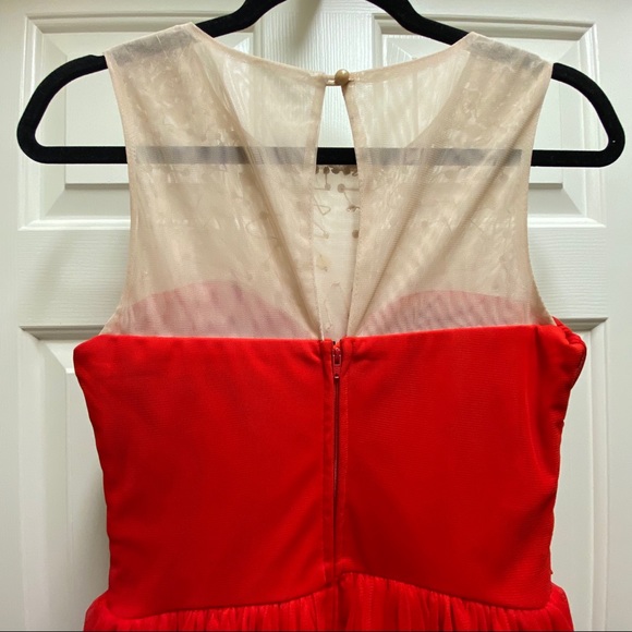 Juniors’ Sleeveless Fit & Flare Dress - Picture 4 of 4